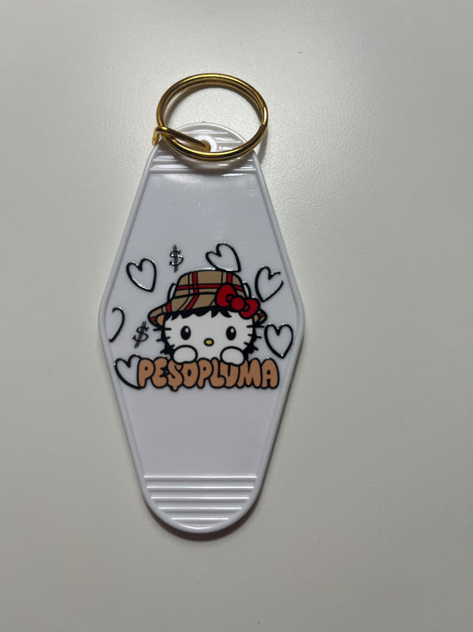 Peso pluma keychain