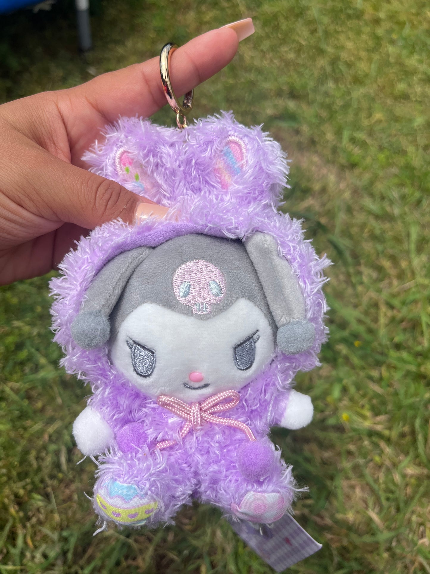 Kuromi Plush Keychain