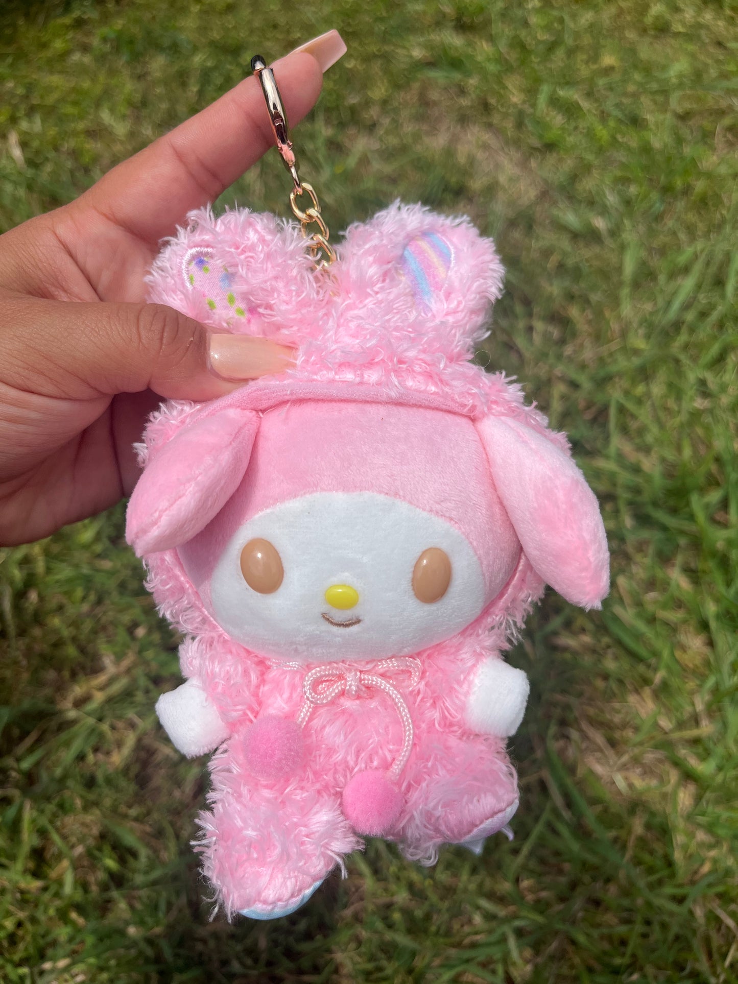 My Melody Plush Keychain