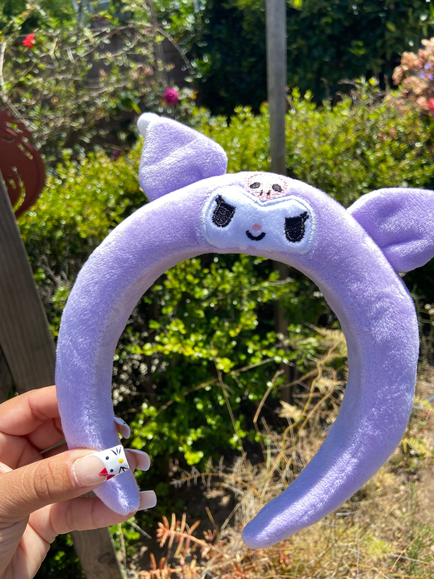 Kuromi Purple Headband