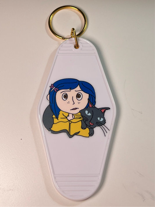 Coroline keychain